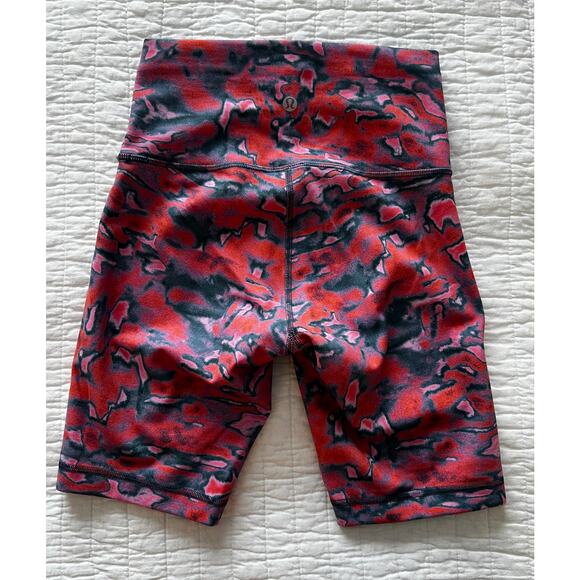 Lululemon Wunder Train High-Rise 8" Short - Chroma Clash Multi - Women's Size 4 - Picture 2 of 4